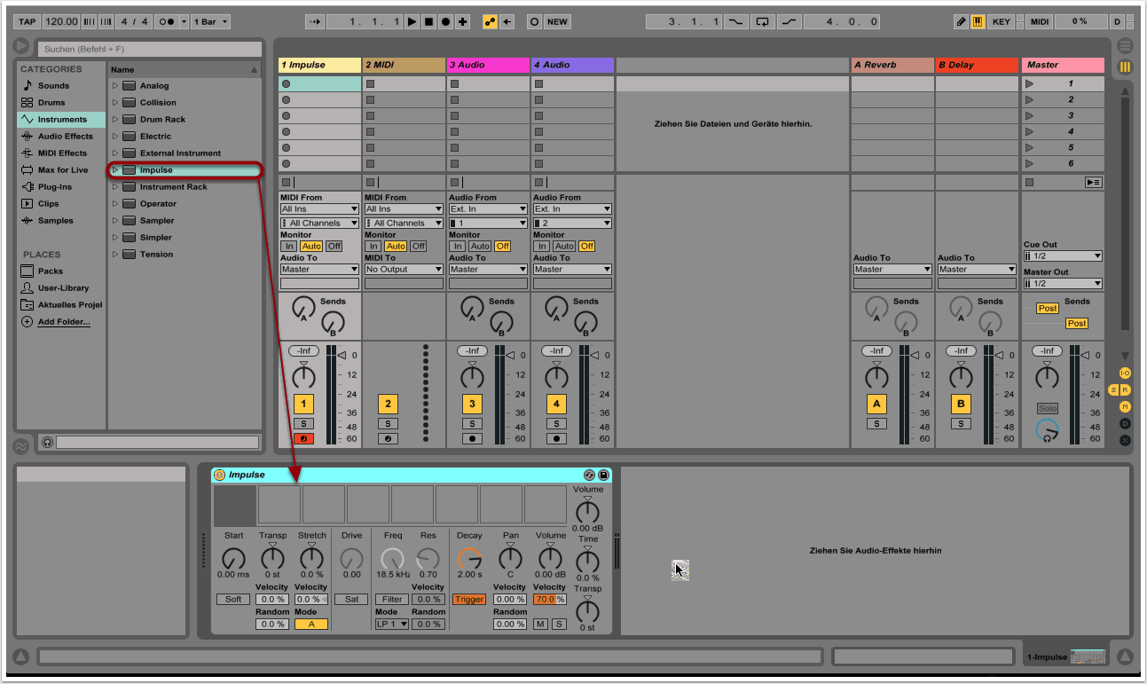 SOS Tutorial 054 Ableton Live Drum Programming mit Impulse School
