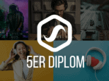 5er-Diplom-Collage