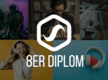 8er-Diplom-Collage