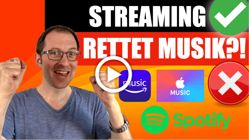 Streaming rettet Musik Branche