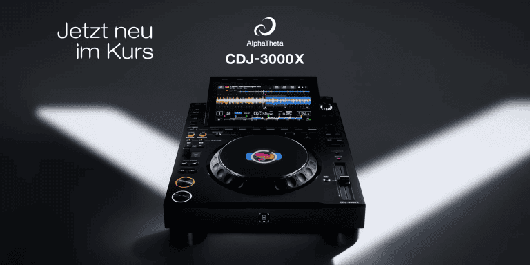 School of Sound – Club DJ Kurs Zürich mit AlphaTheta CDJ-3000X
