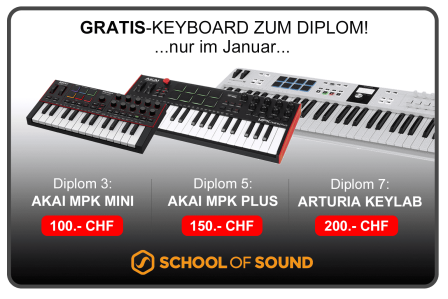 Gratis Keyboard zum Diplom Januar